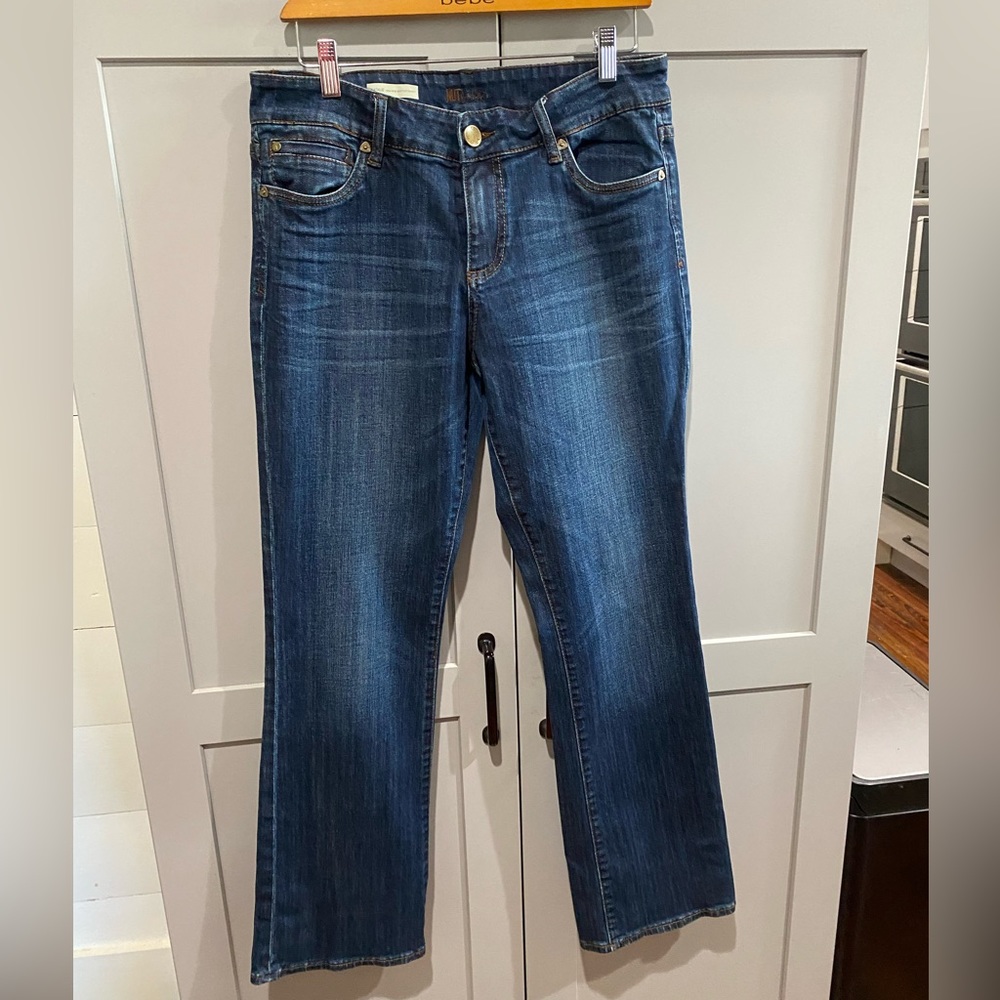 Kut from the Kloth “Natalie” bootcut jeans. Size 10s
